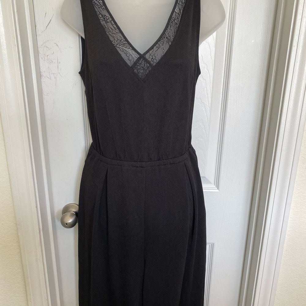 NWOT black cocktail romper